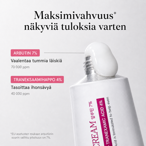 Arbutin 7% Brightening Cream