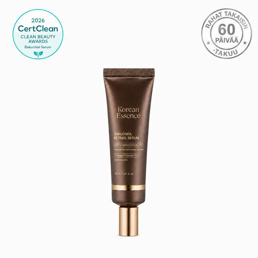 Deep Reviving Bakuchiol Retinol Serum -tuubi valkoisella taustalla