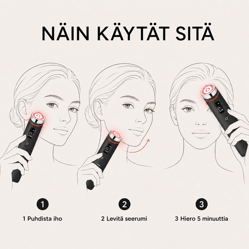 Essence Lift Pro 6-in-1 LED- ja mikrovirtalaite